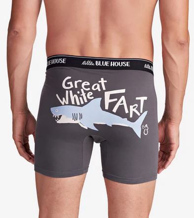 Great White Fart Men&#39;s Boxers Briefs