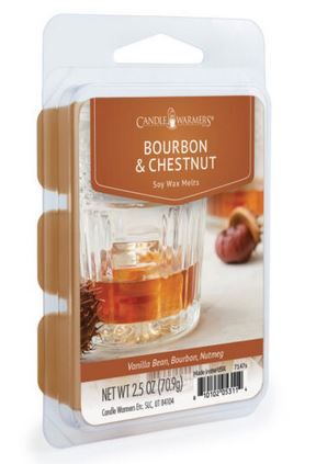 Bourbon &amp; Chestnut 2.5oz Wax Melt