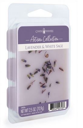 Lavender &amp; White Sage  2.5oz Artisan Wax Melt