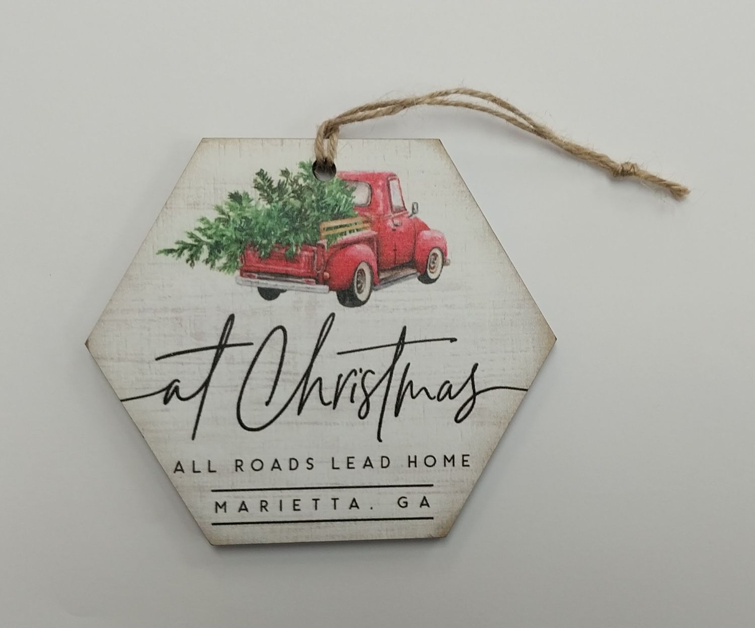 Marietta Roads Lead Home Ornament