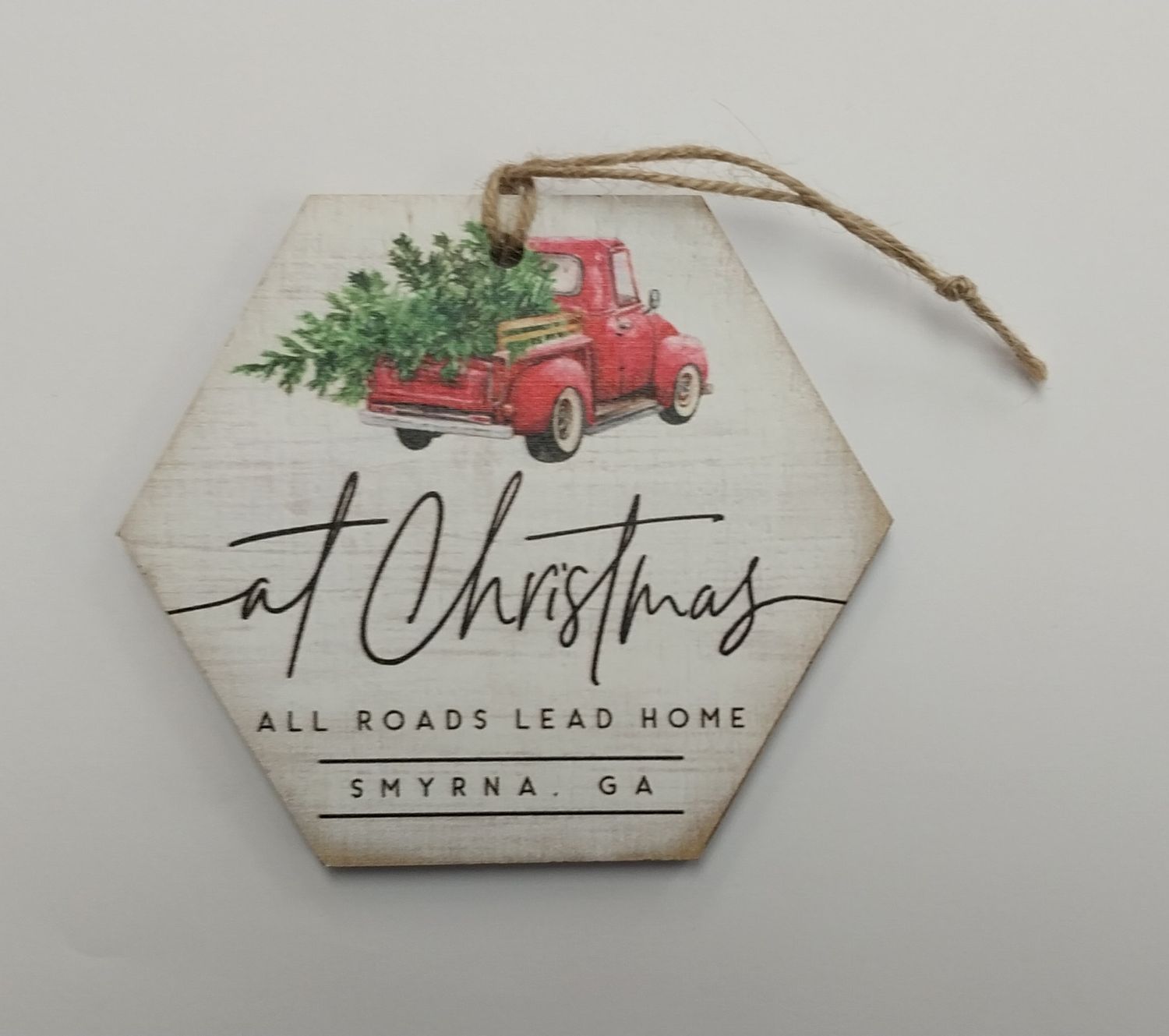 Smyrna Roads Lead Home Ornament