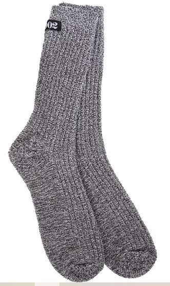 Express Collection 190205 Heathered Black/White Men&#39;s Socks