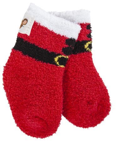 Mouse Creek MCCZCRI Santa Baby Socks 0-12mo
