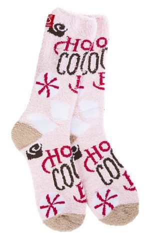 Cozy Collection WSCZCRW Hot Cocoa Bar Women&#39;s Socks