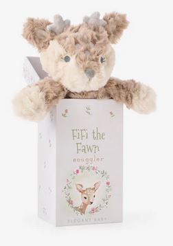 Fifi The Fawn Snuggler Plush Security Blanket w/ Gift Box