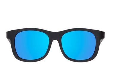 Babiators Polarized Navigator Jet Black Cobalt Mirrored Lens