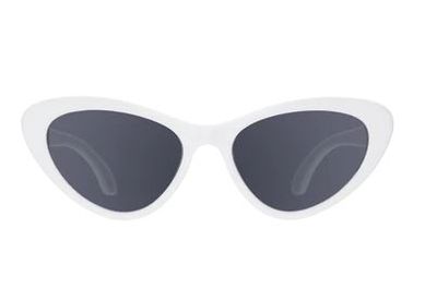 Babiators Original Cat-Eye Wicked White Smoke Lens