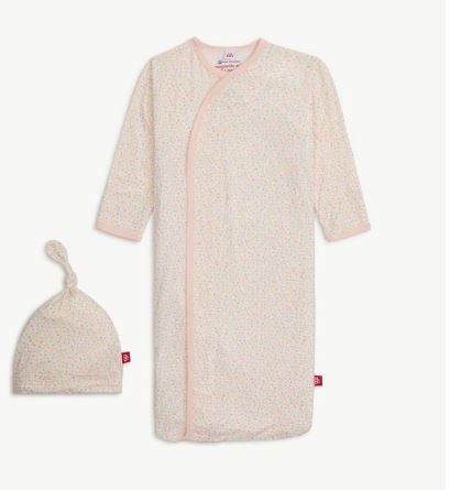 Bedford Floral Gown &amp; Hat Set