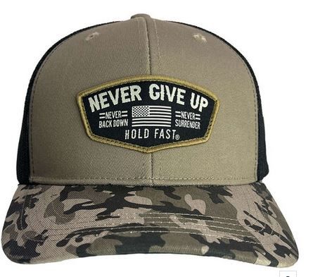 Never Give Up Cap - Hold Fast