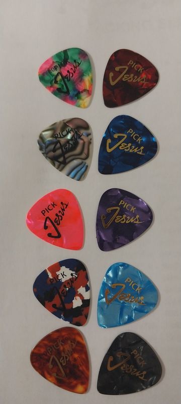 Guitar Pick - Pick Jesus