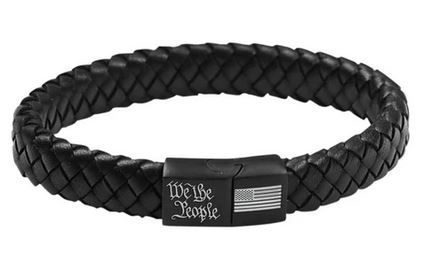 We The People Flag Braided Bracelet - Hold Fast