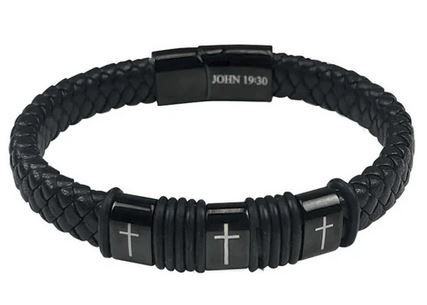 It Is Finished Braided Bracelet - Kerusso