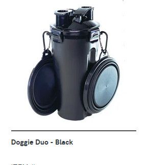 Doggie Duo, Color: Black