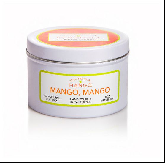 California Mango - Mango 8 OZ Candle in a Tin