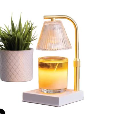 Luna Candle Warmer Lamp Gold