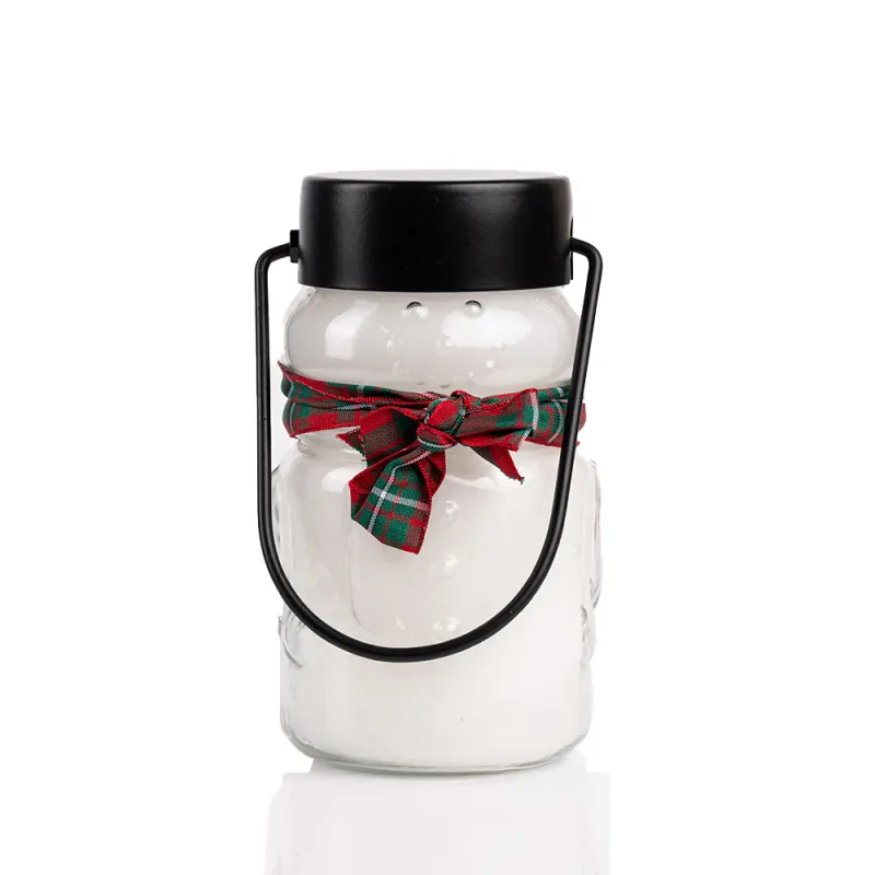 Baby snowman Candle