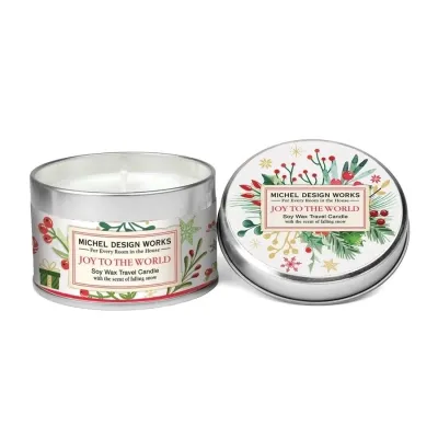 Travel Candle Joy To The World 4oz