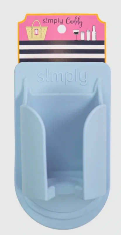 Simply Southern SIMPLYTOTE-CUPHLDR-BLUE