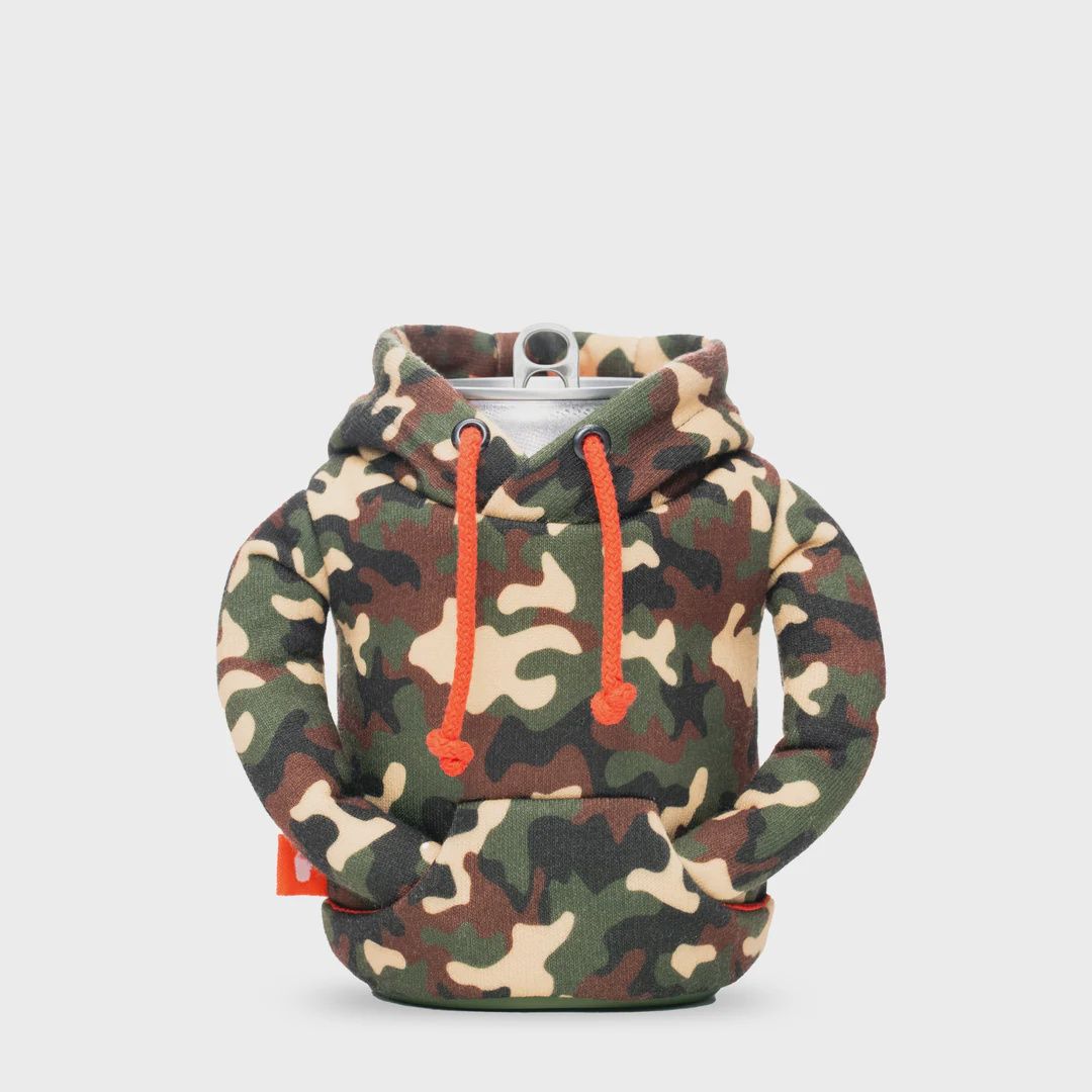 Puffin Drinkwear - The Hoodie, Color: Camo-Red