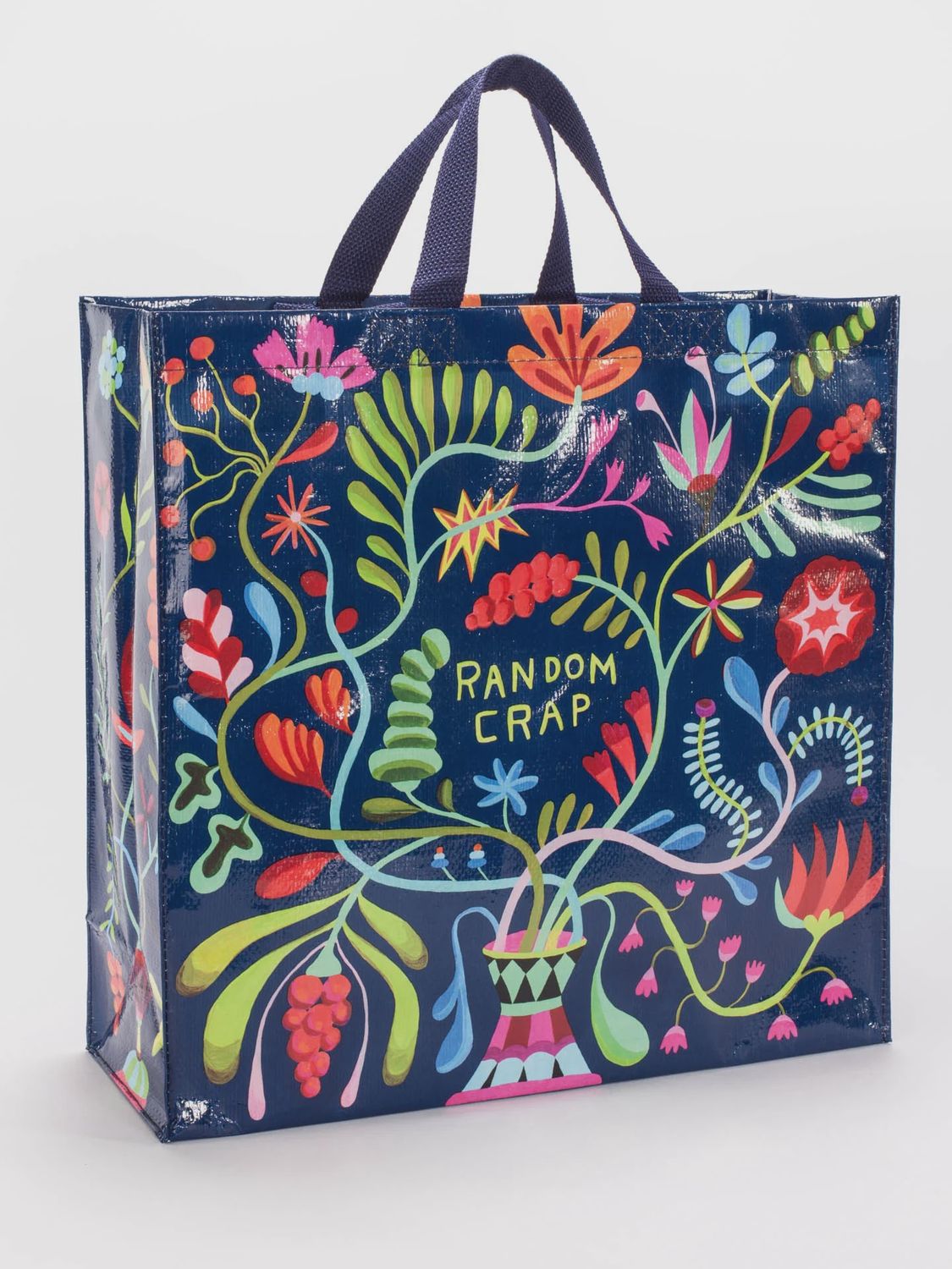 Shopper Tote Blue Q