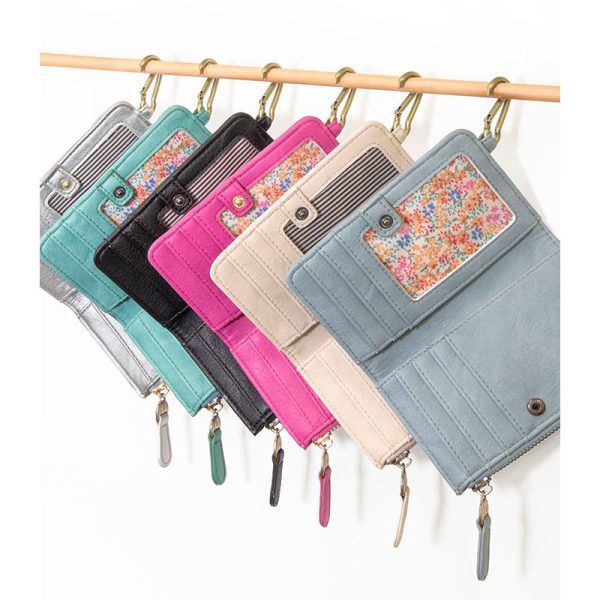 Bobbie Bifold Wallet with Carabiner