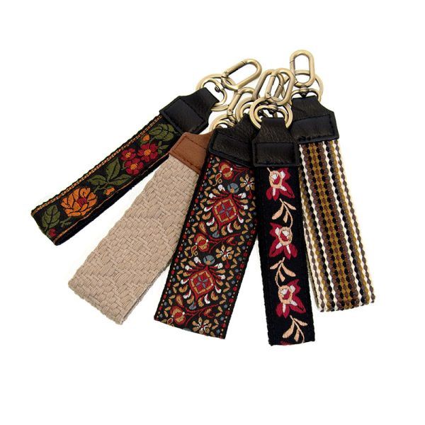 Emb Easy Find Wristlet Keychain