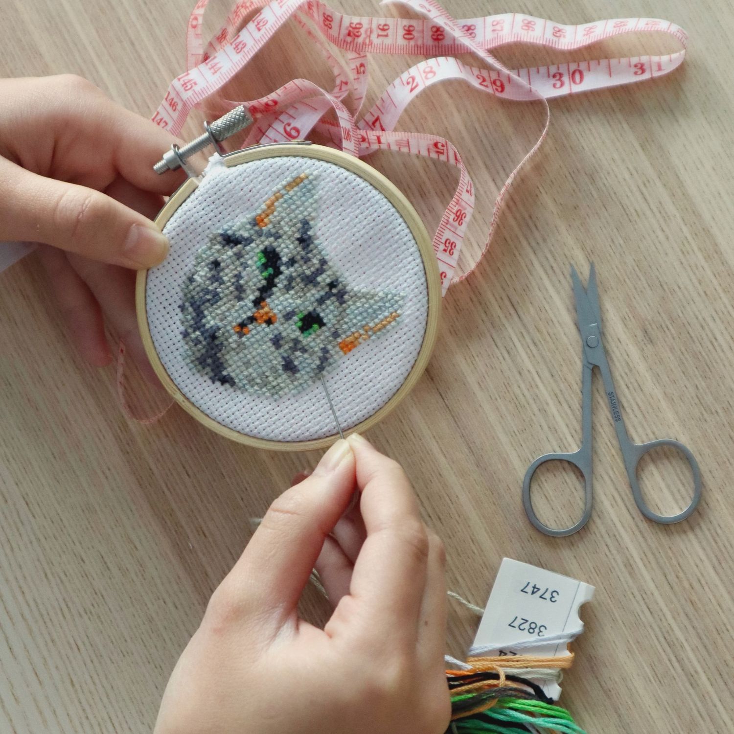 MINI CROSSSTITCH EMBROIDERY KIT