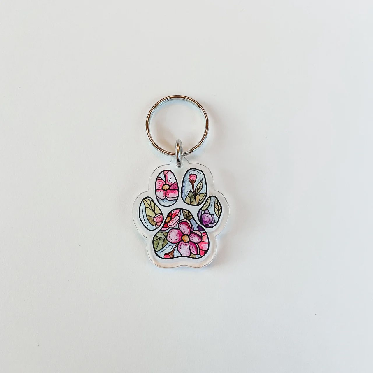 Keychain: Flower Paw