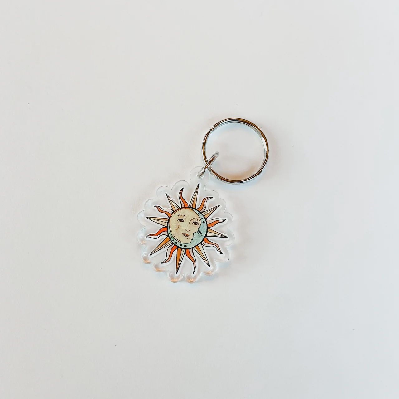 Keychain: Sun and Moon