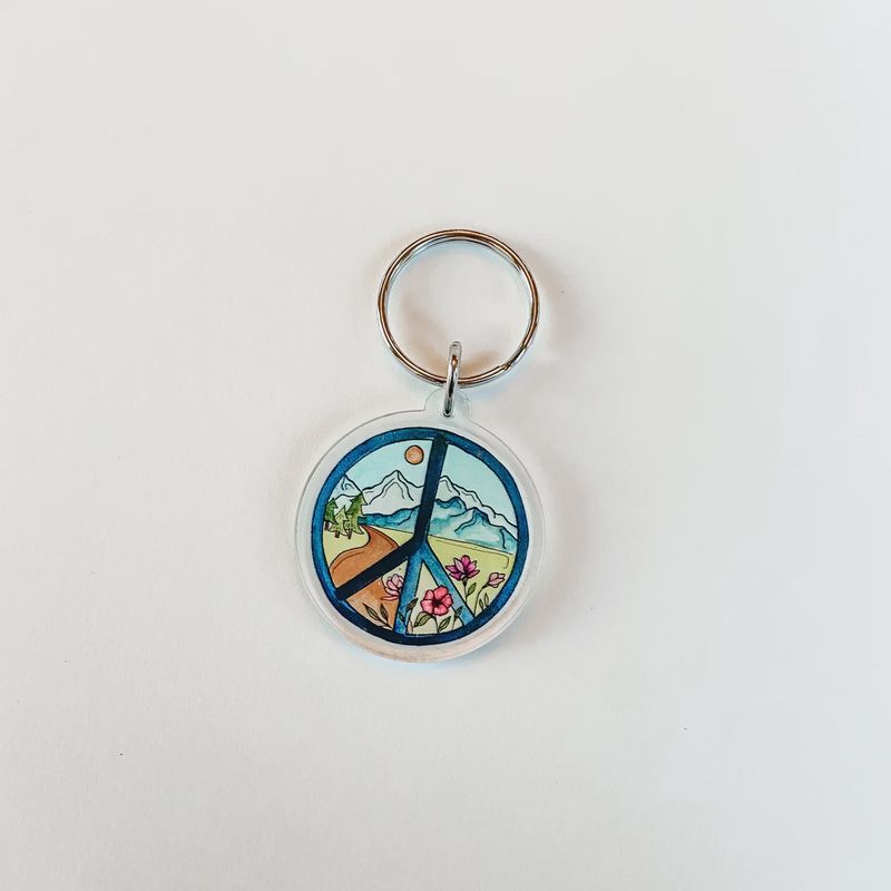 Keychain: Peace