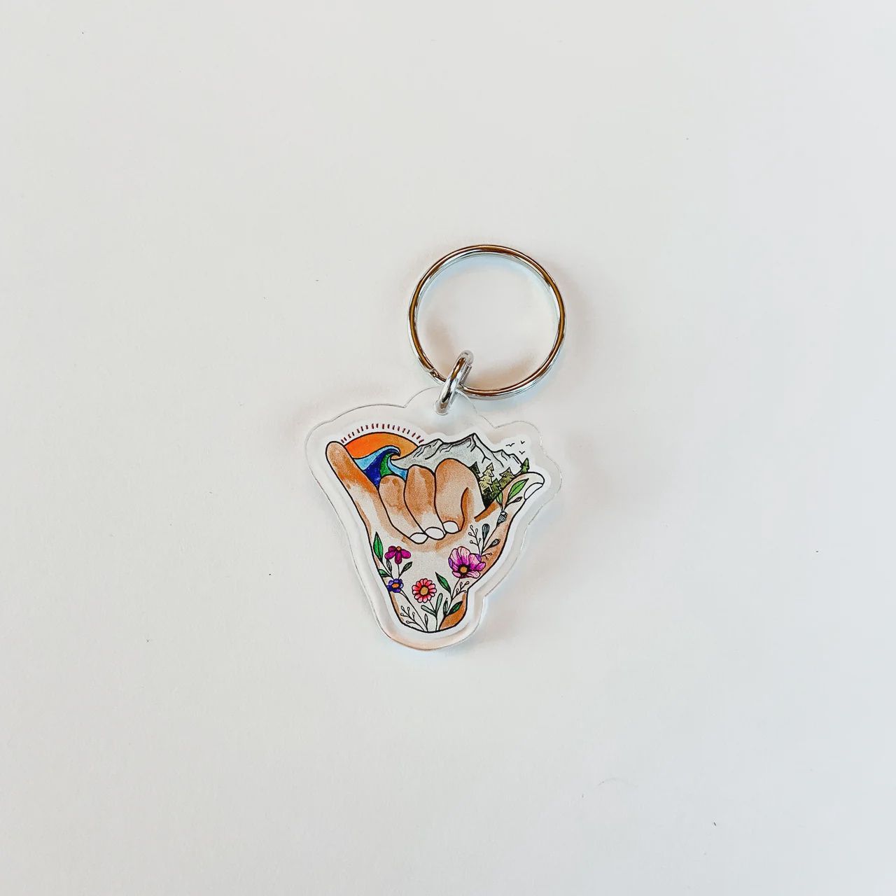 Keychain: Mountain Shaka