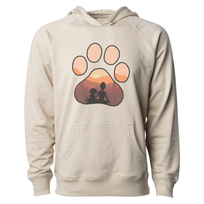 Dog Paw Terry Lightweight Sweatshirt