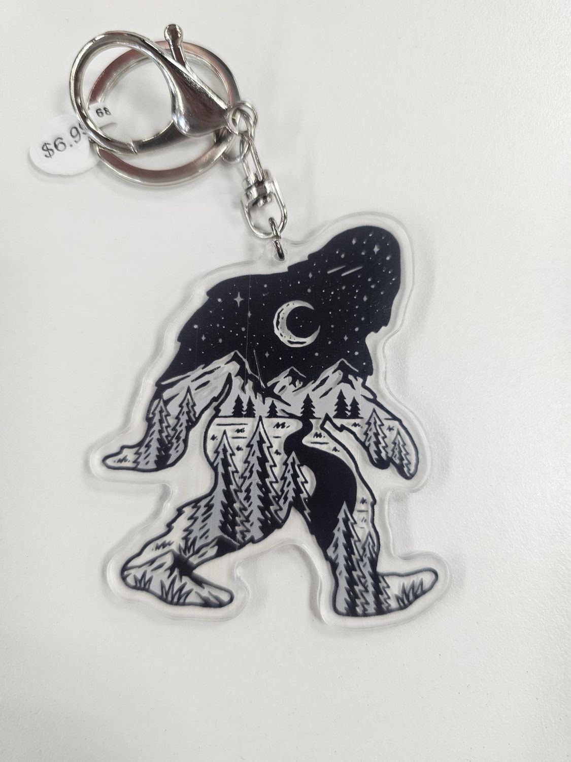 DA Acrylic Keychains, Style: Night Sasquatch