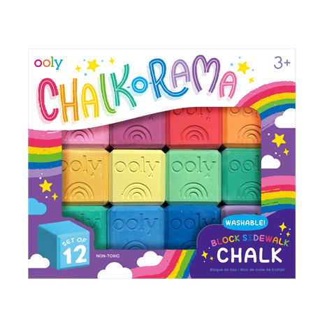 CHALK-O-RAMA BLOCK SIDEWALK CHALK