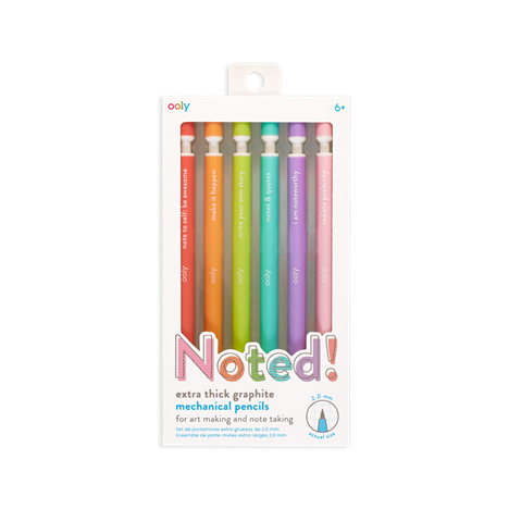 NOTED! GRAPHITE MECHANICAL PENCILS