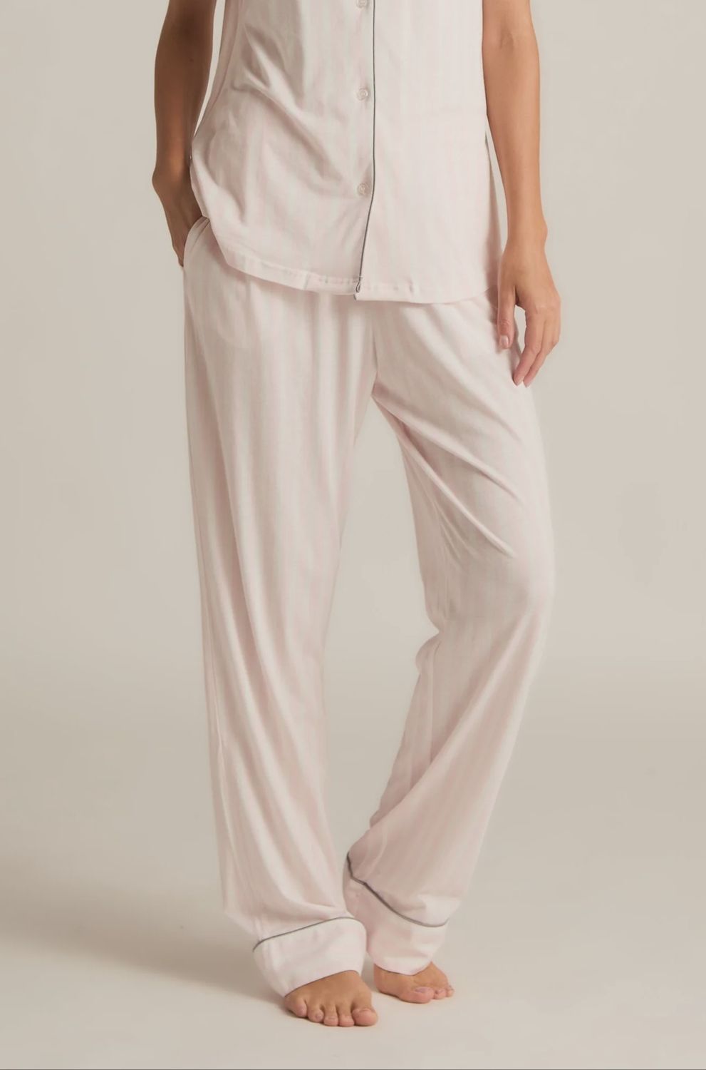 Lucy Pants, Size: Small, Color: Pink Stripe