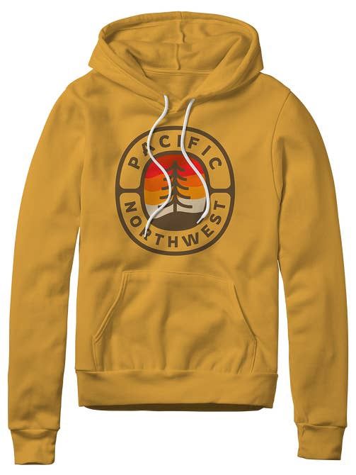 Sunset Tree Pullover Hoodie