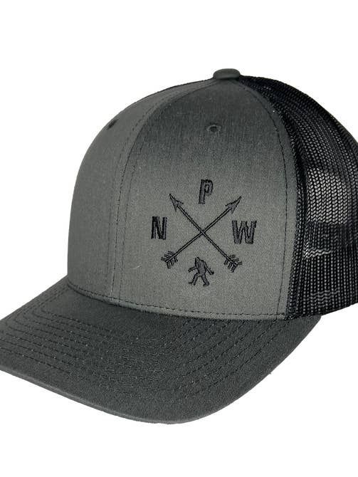 Sasquatch Arrows Curved Bill Trucker
