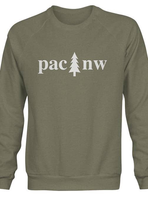 Pac NW Tree Crewneck Sweatshirt