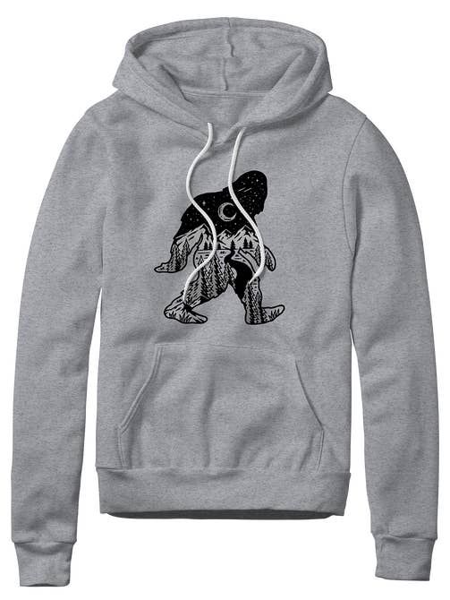 Sasquatch Night Pullover Hoodie