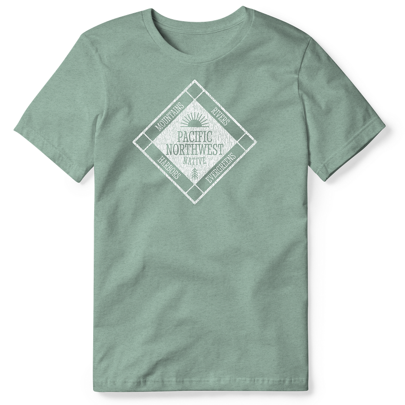 Distressed Diamond Tee