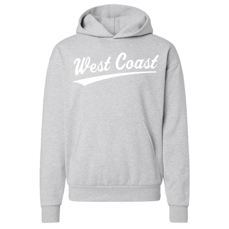 Athletic Script Avenue West Coast Oversized Hood