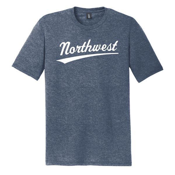 Athletic Script Avenue Northwest Tri Tee