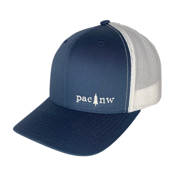 Pac NW Tree Curved Bill Trucker