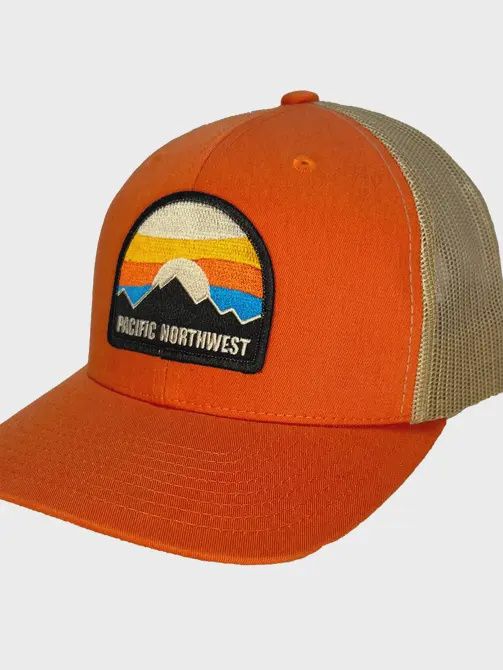 Bright Sky Patch Curved Bill Trucker