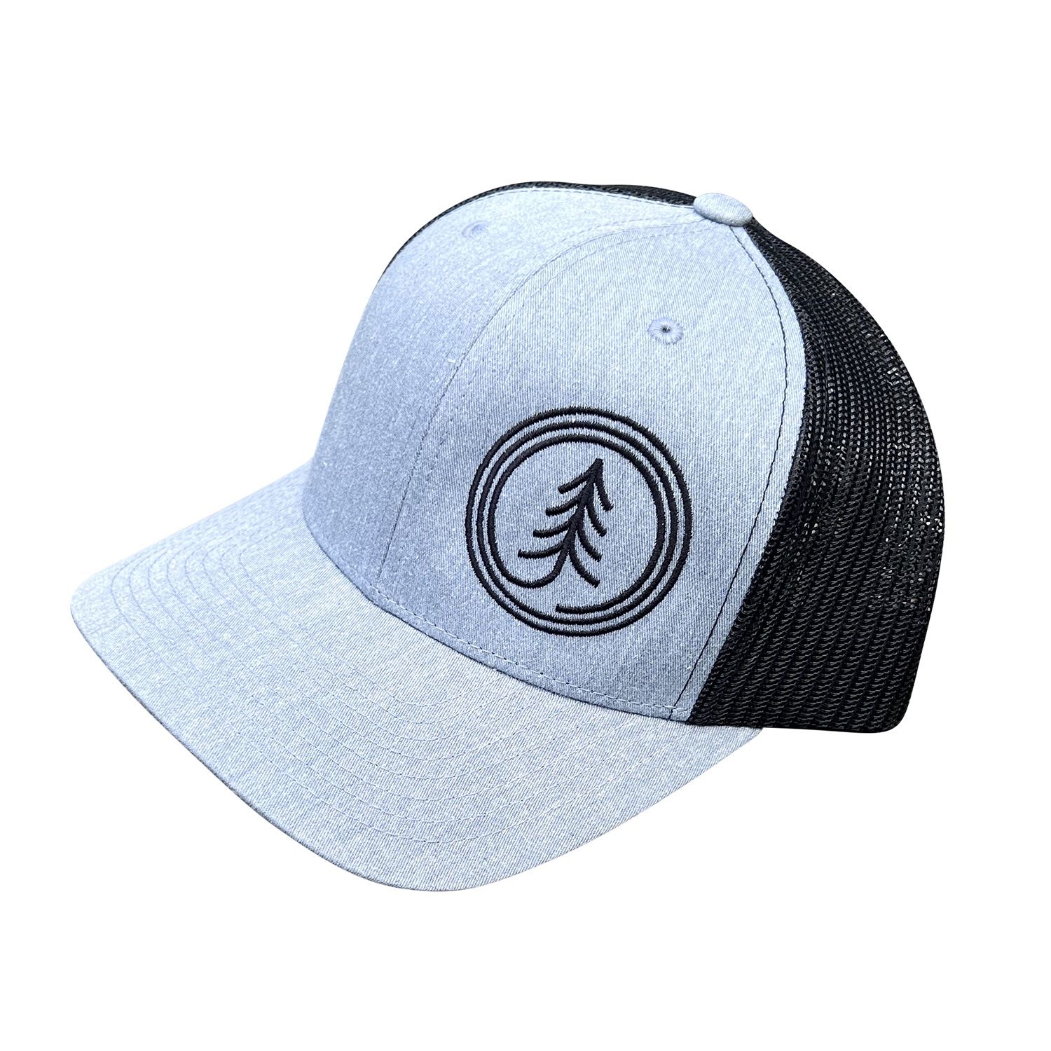 Circle Tree Curved Bill Trucker Cap