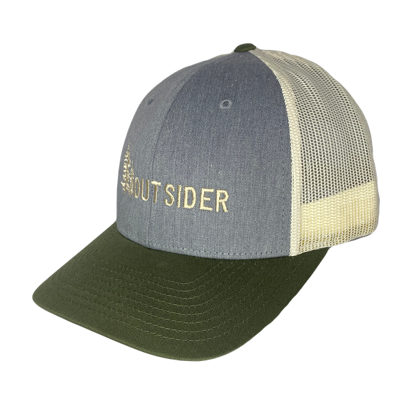 Outsider Curved Bill Trucker Hat