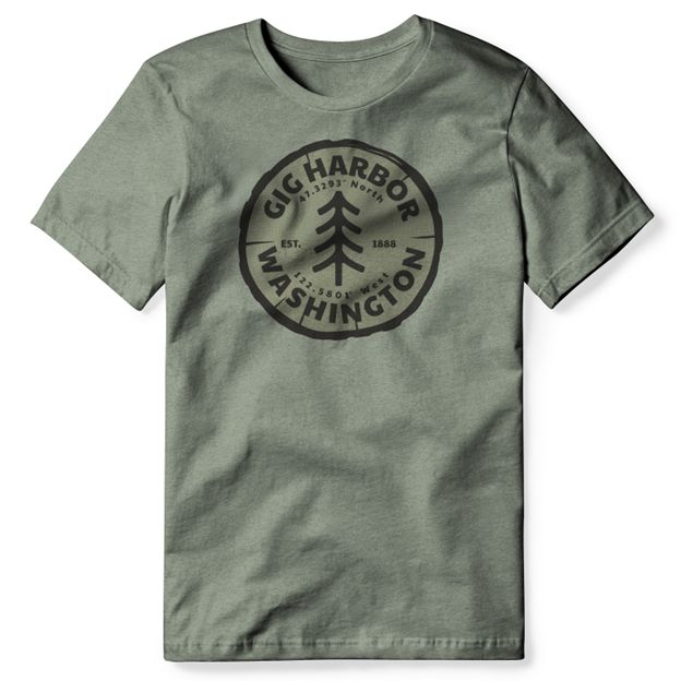 City Tree Rings Tri Tee