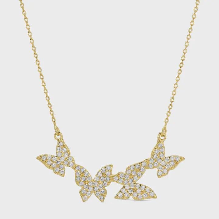 Fly Away with Me Butterfly Necklace