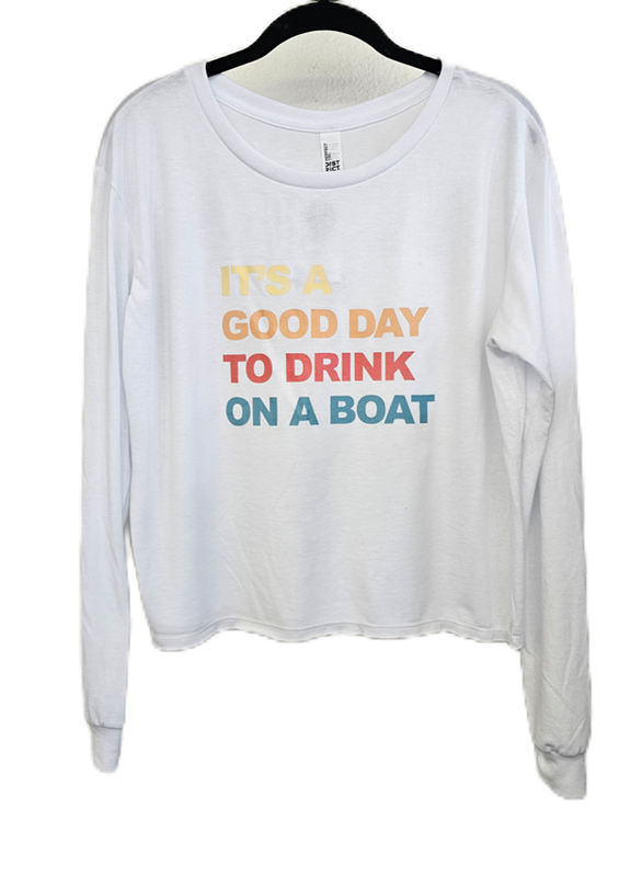 Drink on a Boat - Cove Midi Long Sleeve